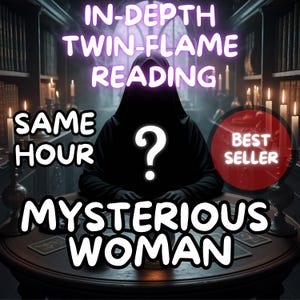 Femme mystérieuse à la même heure I Lecture de flammes jumelles en profondeur | Lire des questions J'aime beaucoup la lecture | Lecture psychique | Lecture de cartes de tarot