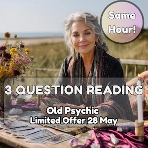 Full Psychic Reading 3 Fragen Same Hour by Medium Hellseher TarotofOrakel Liebe Gesundheit Gesundheitsfinance Karriere Spiritualität Geld 99% Wahre Antwort