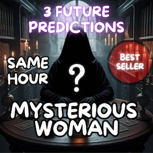 Mujer Misteriosa a la Misma Hora I 3 Predicciones Futuras / Lectura de Preguntas I Lectura Profunda del Amor / Lectura Psíquica / Lectura de Cartas del Tarot