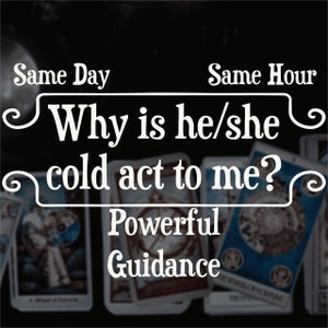 Por qué él / ella actúa en frío conmigo Lectura de Tarot - Lectura de Tarot a la misma hora - Lectura de amor - Lectura Twinflame, Lectura de Tarot psíquico, Lectura de alma gemela