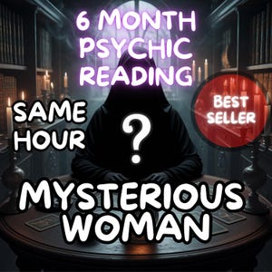 Same Hour Mysteriöse Frau I 6 Monate Psychic Reading | Fragelesung I Tarot-Lesung I Vertiefte Liebeslesung | Psychische Lesung |