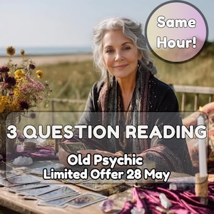 Same Hour Blind Reading I Tarot Legung 3 Fragen I Same Hour Liebe Legung I Psychic Legung I Tarot Legung I Extra Anleitung I