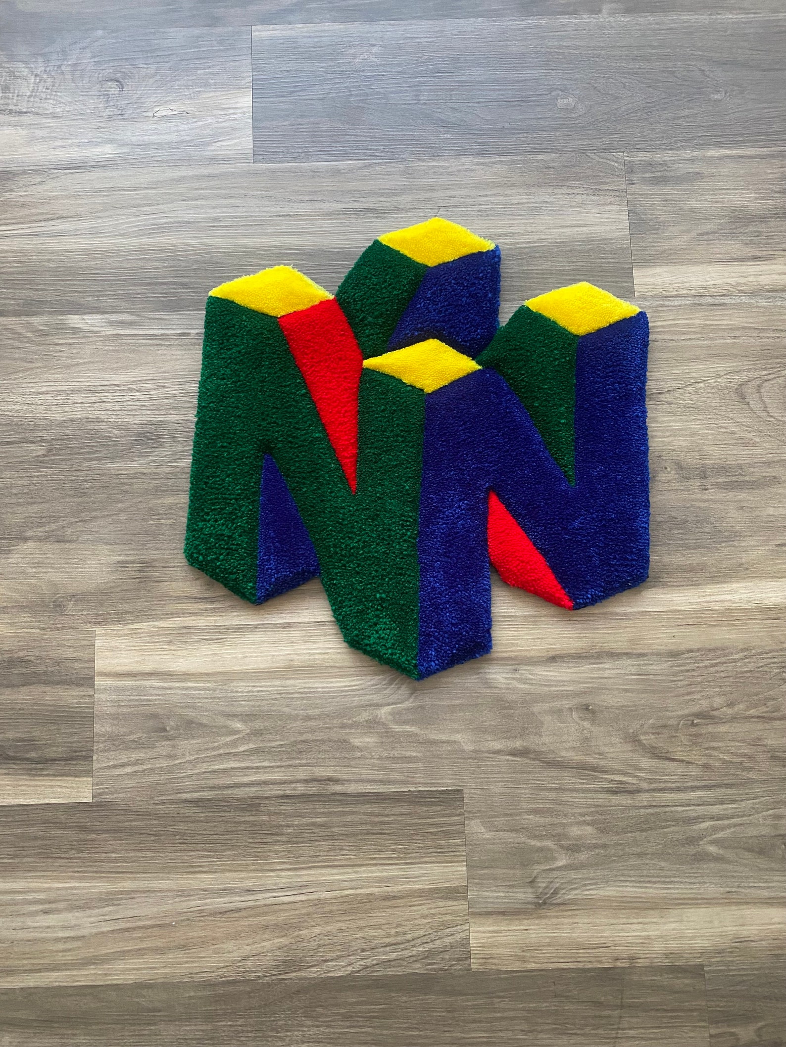 M.T.O Nintendo Logo Custom Tufted Rug - Etsy