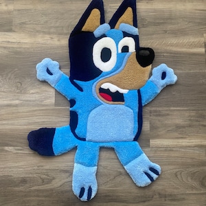 M.T.O Bluey Custom Tufted Rug