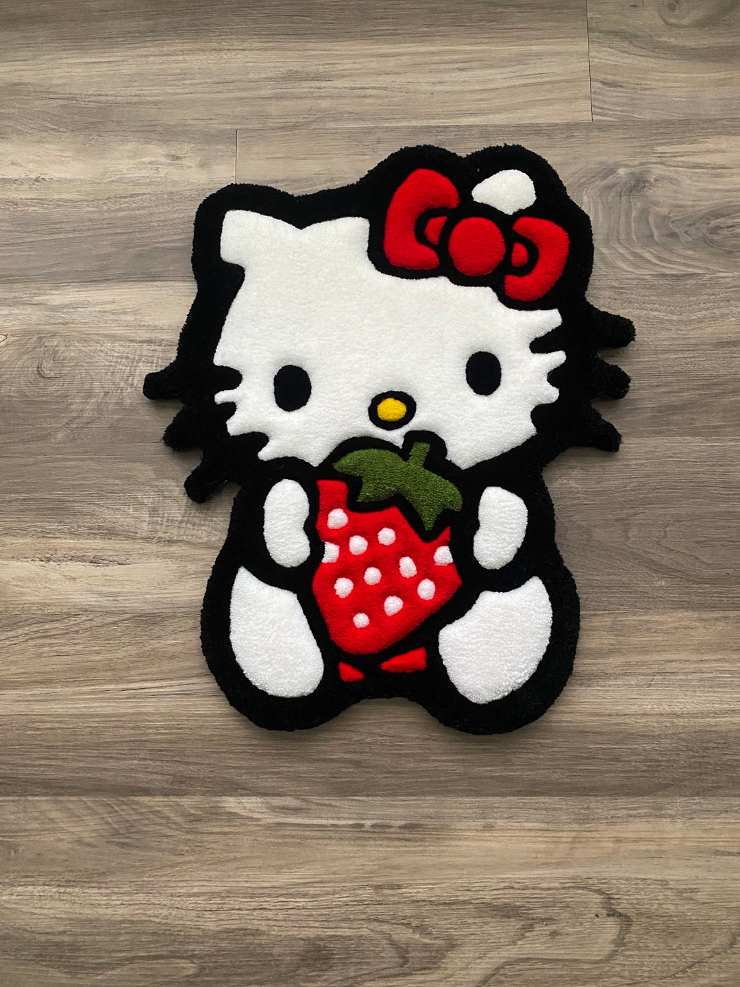 120×204 \"strawberry cake” ViNTAGE RUG Replacement Rug for Strawberry Shortcake Berry Happy Home