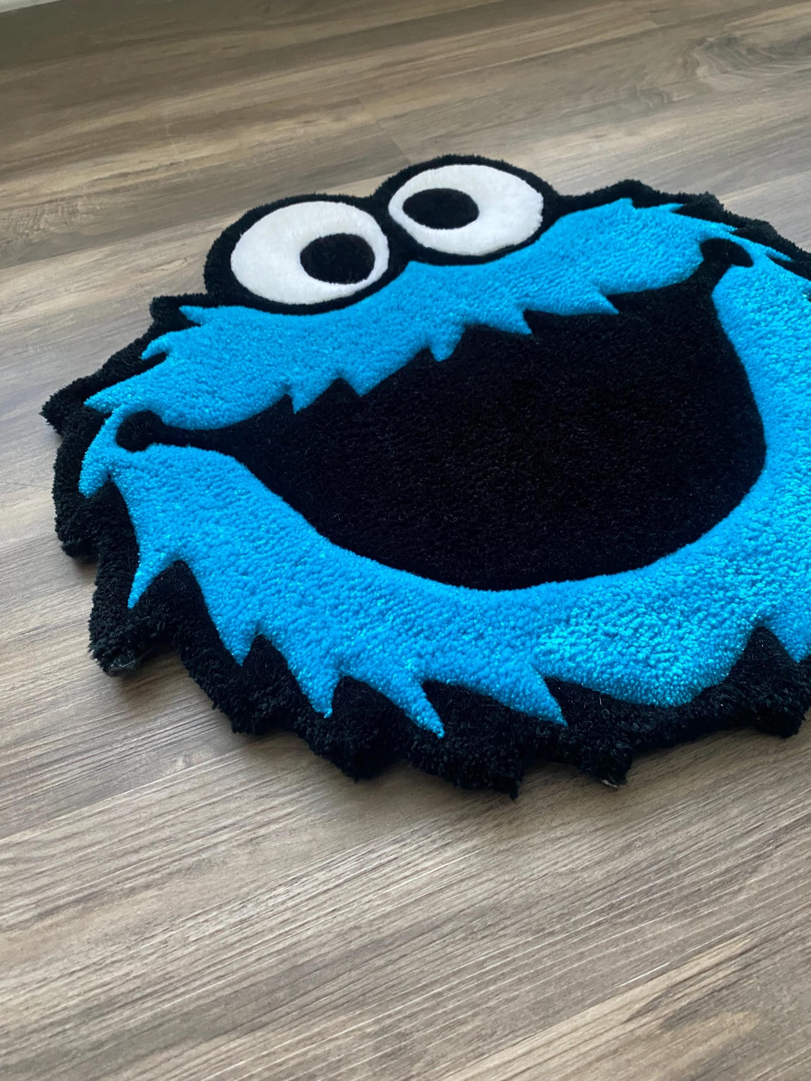 Monster Ink Rug M.T.O Cookie Monster Custom Tufted Rug - Etsy