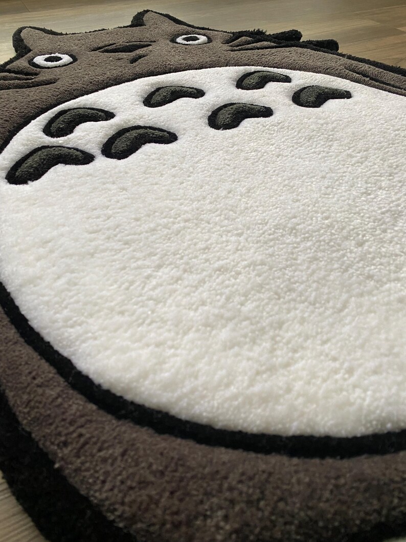 Totoro Custom Tufted Rug - Etsy