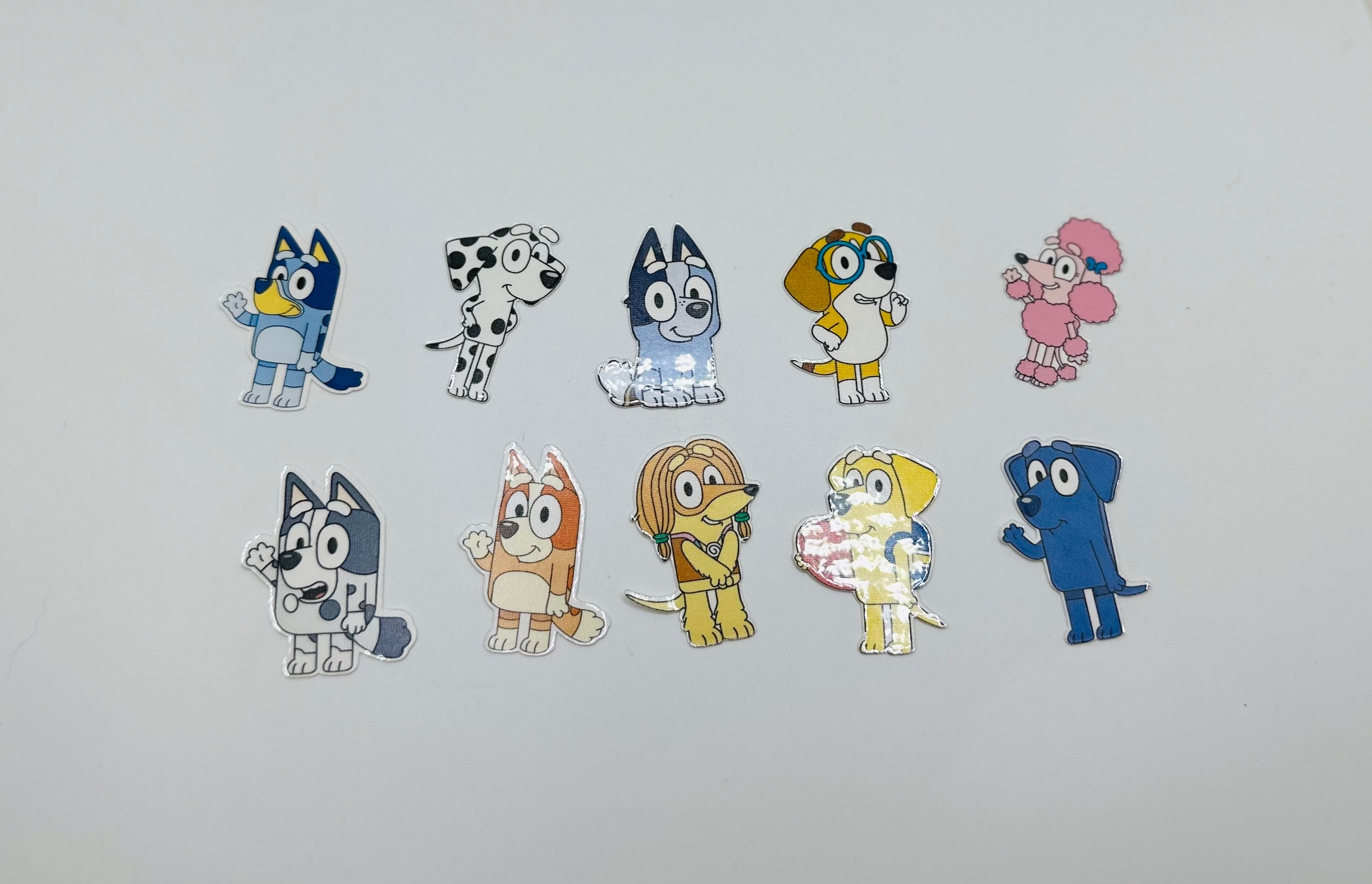 Bluey and Friends Temporary Tattoo Set Disney Inspired - Etsy