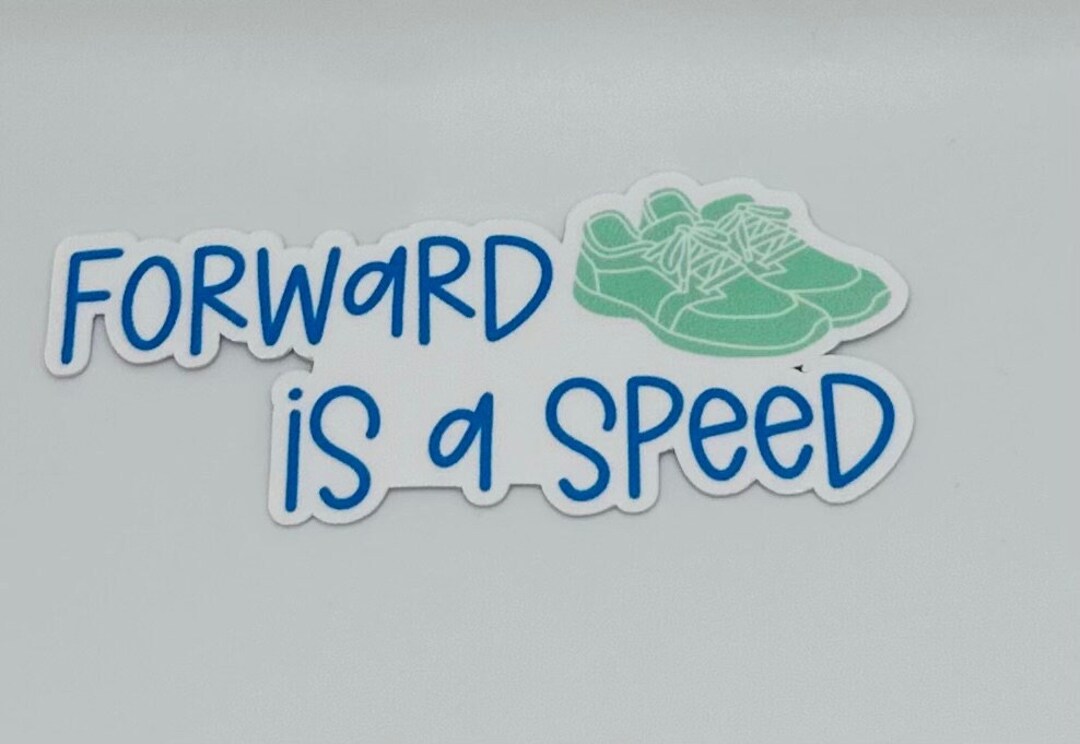 Forward is a Speed Sticker | Running Inspired Sticker | Stickers for ...