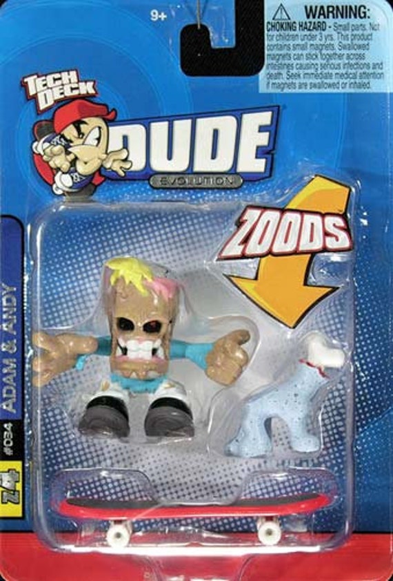 ANDYです。 Tech Deck Dude Zoods #034 Adam & Andy Z4 New. ( Adam and