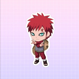 Naruto Gaara's Tattoo Symbol Love Kanji 愛 Sticker Vinyl Decal Waterproof!