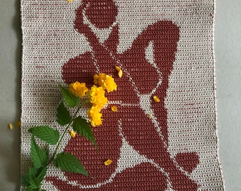 Pacote de Gráficos de Crochê Estilo Matisse: Tapeçaria de Parede (Padrão em PDF)