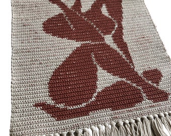 Matisse Crochet Wall Hanging Pattern: Hygge Home Decor (PDF Pattern)