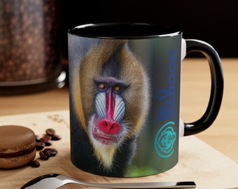 Mandril BB Accent Coffee Mug, 11oz