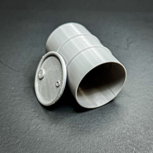 1/18, 1/12 Scale 55-Gallon Barrel /container Diorama