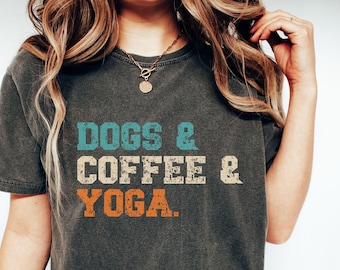 Yoga gift, Dog mom shirt, Funny Yoga Shirt, Mental Health Shirt, Meditation Shirt, Yoga Shirt, Positive Vibes, Namaste Tee, Relaxation Gift