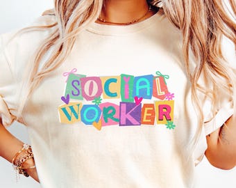 Social Worker Shirt, New social worker Gift, school social worker, Lsw Gift, Msw Gift, Lcsw Gift, Lmsw Gift,Advocate Support Empower Shirt,