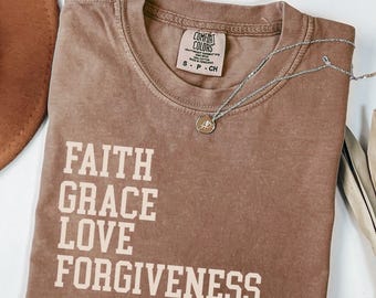 Comfort Colors Christian Shirt, Bible Verse Tee, Jesus Faith Humor Christian gift, Bible Verse Shirt, Faith tee,Religious Shirt,Jesus Shirt,