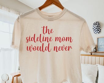 Comfort Colors Football Mom Shirt, Game Day Tee, Football Season T-Shirt, Sports Mom Shirt, Touchdown Season, Retro Gameday Tee