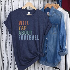 Football Mom Shirt, Football dad tee, Game Day Football T-Shirt, Womens Football Shirt,Football Lover Gift,Gift for Mom,Football Season tee