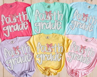 Fourth Grade Teacher Shirt,Comfort Colors® 4th Grade Tee, Teacher shirt, fourth grade team,Back to School Teacher tee,Elementary Teacher tee
