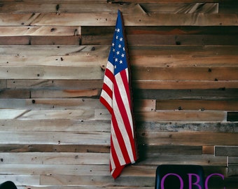 American flag decor, draped flag, 4th of July, Veterans Day, military theme decor