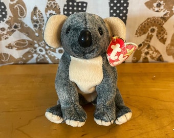 TY Beanie Bellies – Peluche Melly Le Koala 15 Cm – Fourrure Ultra Douce – Date D’anniversaire : 9 Septembre – Dès 3 Ans