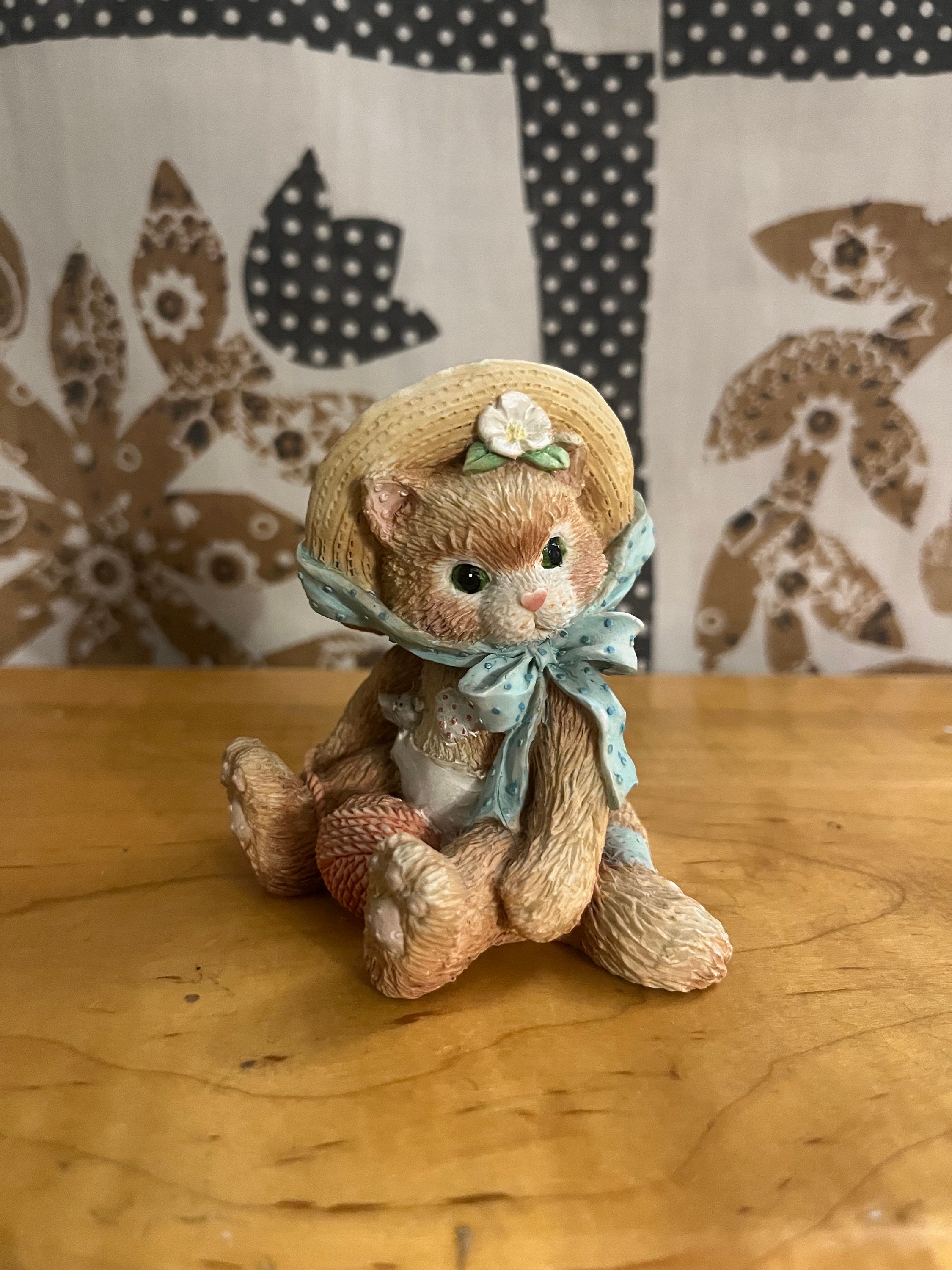calico kittens enesco 猫 置物 チェリッシュドテディーズ