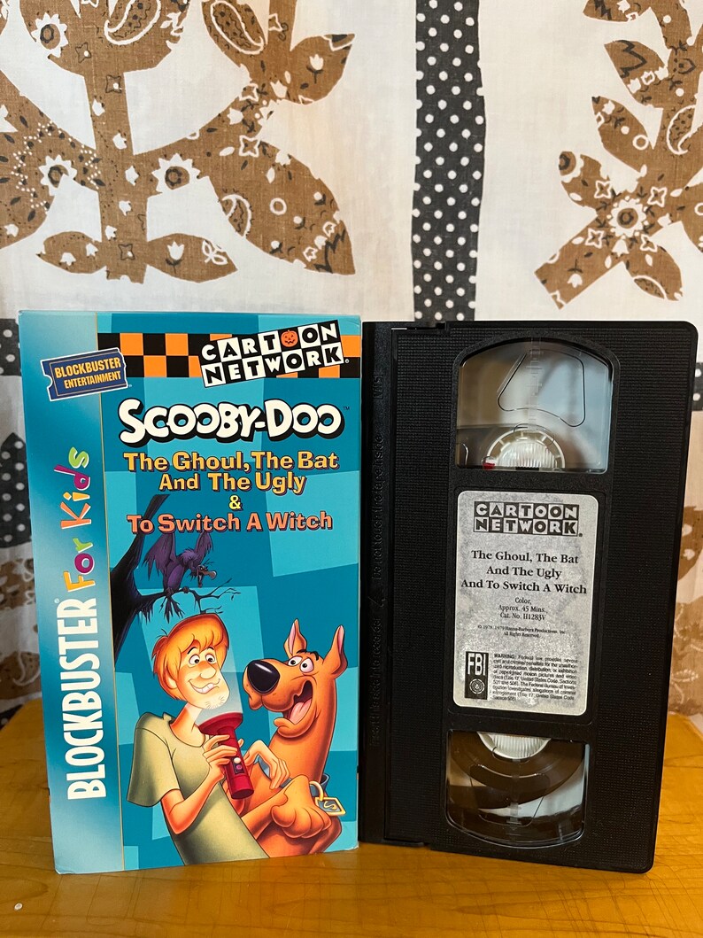 Vintage VHS Original Scooby Doo Tapes Scooby Doo Episodes / Etsy
