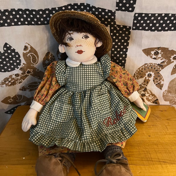 Rebecca of Sunnybrook Farm An American Library Association Plush Doll Vintage 1993  12” NWT Nostalgic Gift Ideas