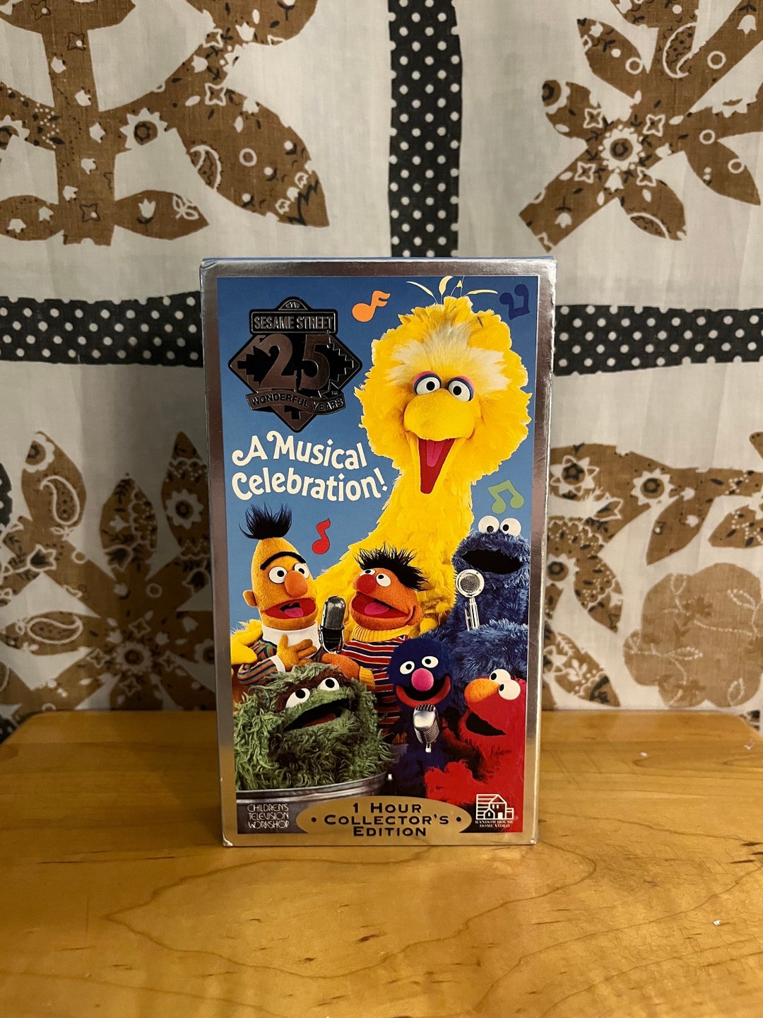 Sesame Street 25th Birthday A Musical Celebration VHS Kids Children