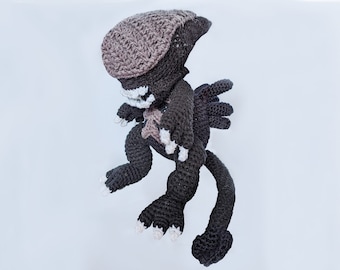 Crochet Alien doll pattern only