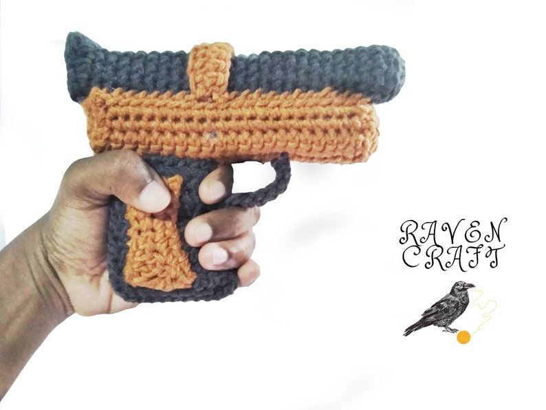 Gun Crochet Pattern Etsy