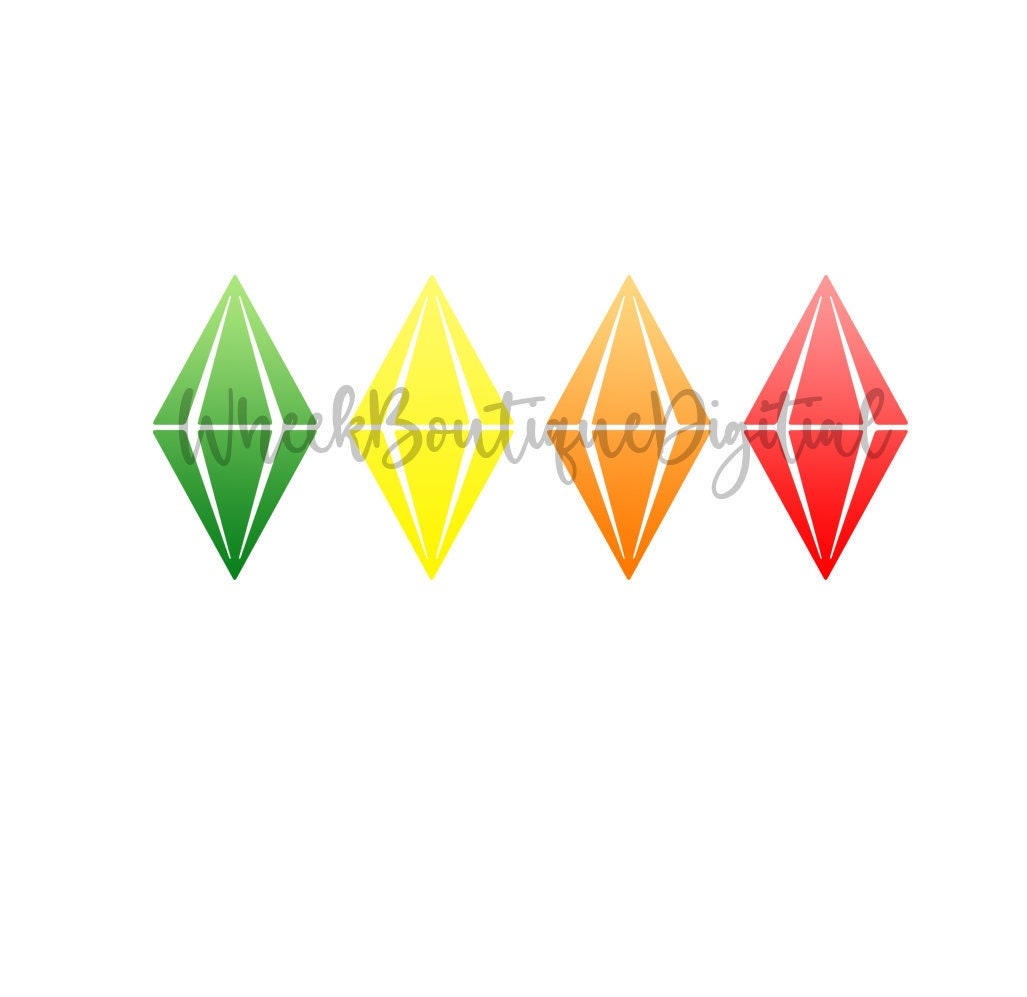 multicolor-the-sims-plumbob-png-digital-download-etsy-canada