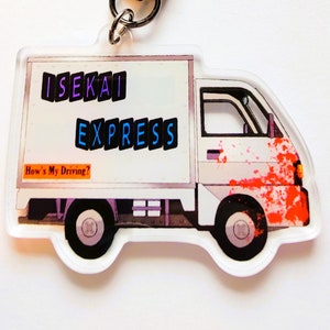 Truck-kun Isekai Express Keychain Charm