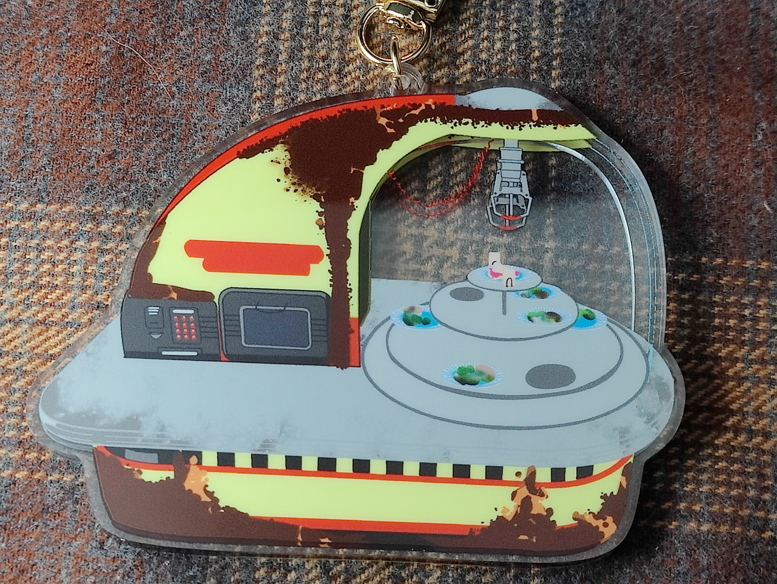 その他 Fallout port a dinner PIE PIN Fan-made Fallout Port-a-diner Shaker - Etsy