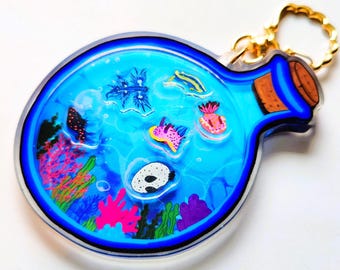 Agitador de botellas de nudibranquios oceánicos