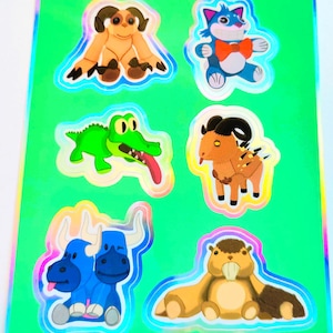 Fan-Made Fallout 76 Plushie Sticker Sheet