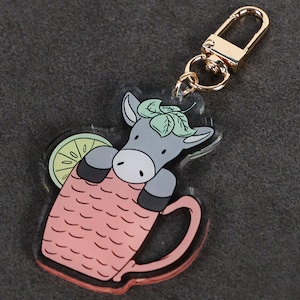 Alco-Pals Moscow Mule Keychain Charm