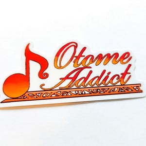 Otome Addict Clear Vinyl Sticker