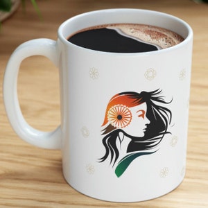 India mug, Indian Flag, Gift for Indian, India, India coffee mug, Desi mug, Desi Gift, South Asian Mug, Chai Cup, tea mug india, indian mug