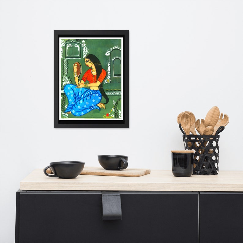 Darpan - Classic Artwork Framed poster