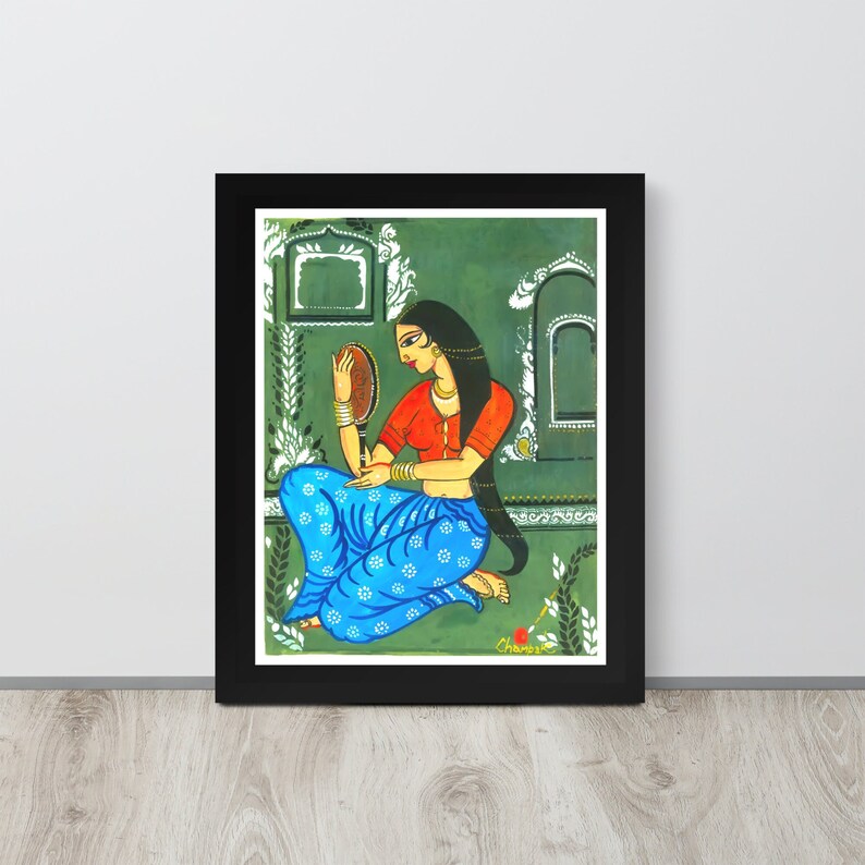 Darpan Classic Artwork Framed poster image 1