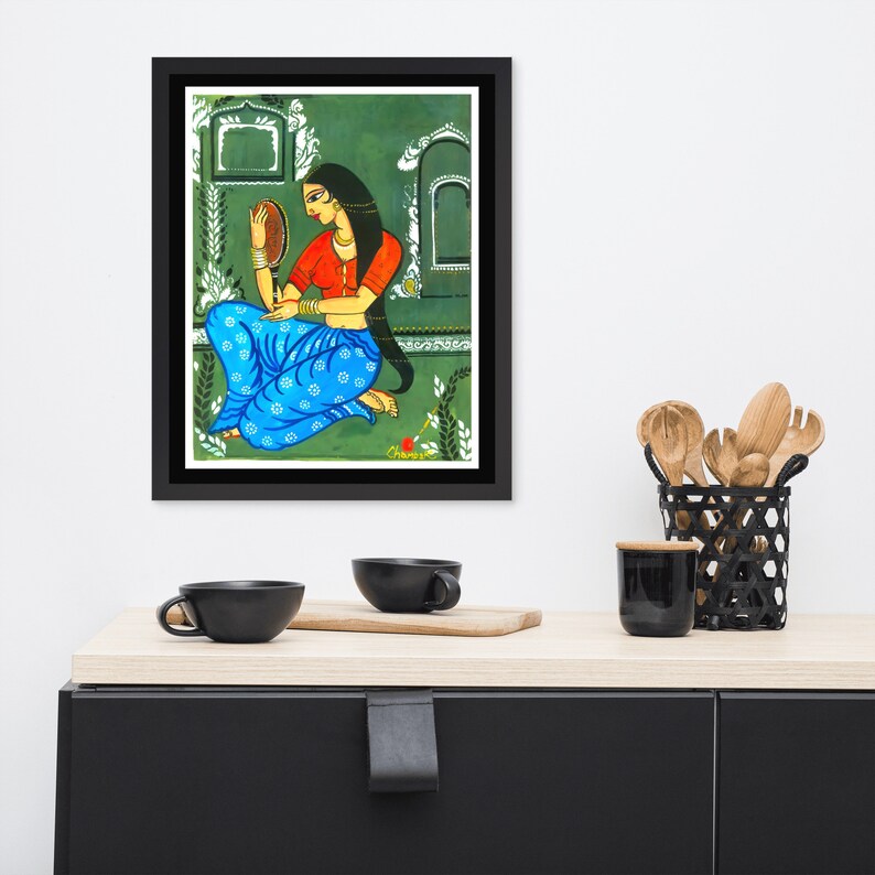 Darpan - Classic Artwork Framed poster