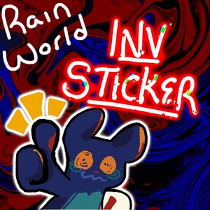 Rain World Inv/Enot/??? 3in Sticker