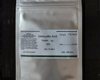20g Garden Gibberellic Acid GA3 &gt;=90% TC CAS: 77-06-5