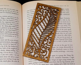 Wooden Bookmark | Leaf Book Mark | Book Lover | Bookworm | Book Lover Gift | Elegant Bookmark | Reading Accessory | Handmade Bookmark