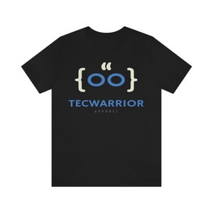 Tecwarrior Apparel, Tech Support T-Shirt, Techie Gift, IT Technical Support, Information Technology, Short-Sleeve Unisex T-Shirt