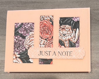 Just a note greeting card