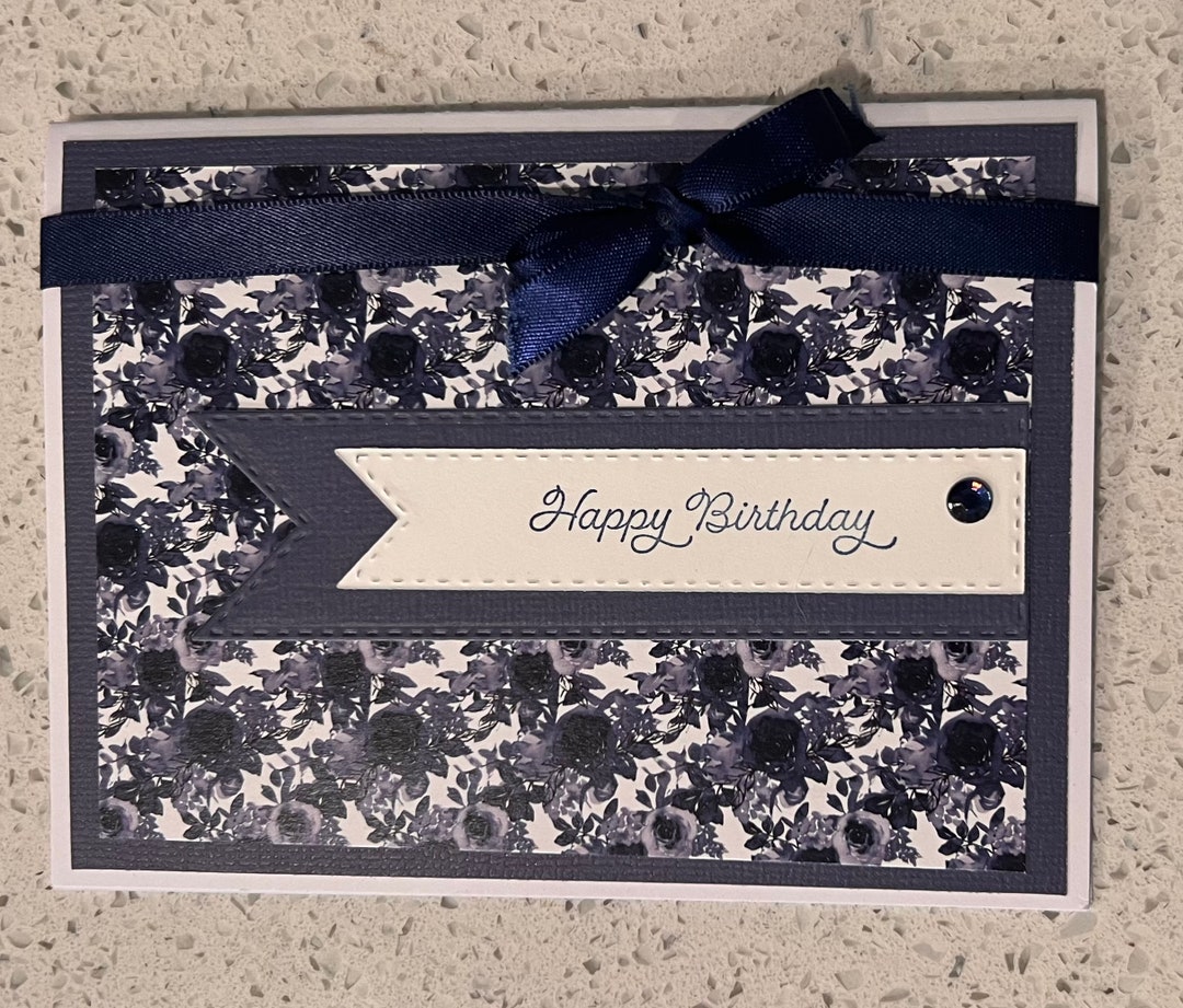 Happy Birthday Handmade Greeting Card - Etsy